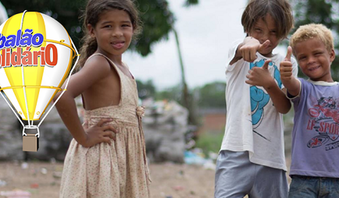 3ª edição do ‘Balão Solidário’ busca arrecadar 1t de alimentos para pessoas carentes em Arapiraca