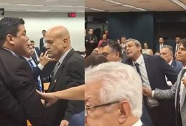 Deputados brigam durante reunião da comissão de Segurança com Lewandowski