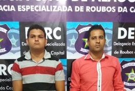 Dupla suspeita de roubar posto de combustíveis é presa, em AL