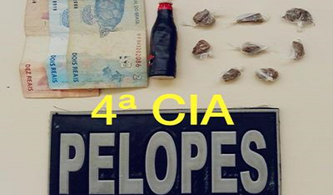 Pelopes apreende menor por suspeita de Tráfico em Cajueiro