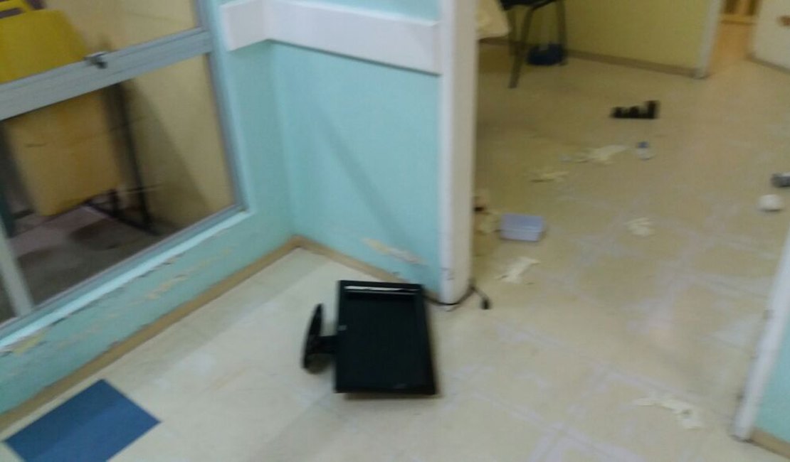 Suspeito de embriaguez é preso em hospital de Santana do Ipanema, após confusão