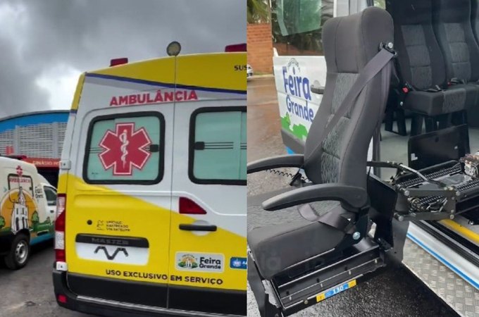 Prefeitura de Feira Grande entrega ambulâncias e veículos para Secretarias Municipais