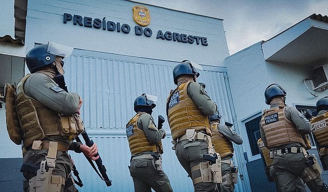 Policiais penais impedem fuga em massa de presos no Presídio do Agreste