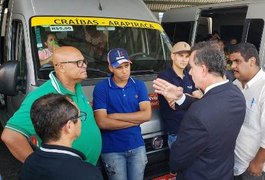 Presidente da Arsal visita pontos de embarque e desembarque em Arapiraca