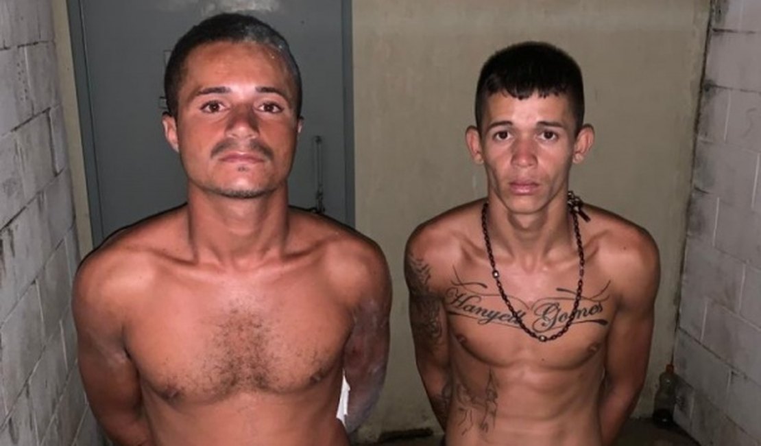 Polícia Civil prende dupla e recupera moto e celulares roubados em Murici