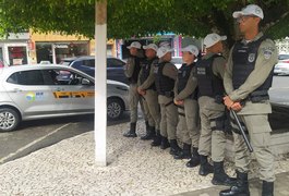 Militares do 3° BPM e alunos do CFAP intensificam policiamento no Centro de Arapiraca