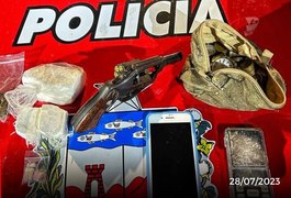 Homem é preso em flagrante traficando drogas em Arapiraca