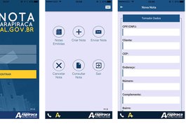 Prefeitura inova e lança aplicativo parar tirar nota fiscal eletrônica