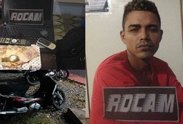 Rocam prende suspeito de furto à residência no bairro Boa Vista
