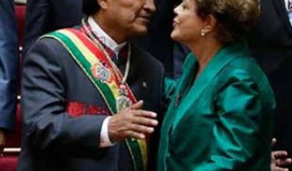 Dilma assiste à cerimônia de posse de Evo Morales, em La Paz