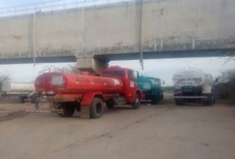 Pipeiros suspendem abastecimento d'água em 10 municípios alagoanos