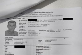 IML de Arapiraca convoca familiares de sergipano para liberação de corpo