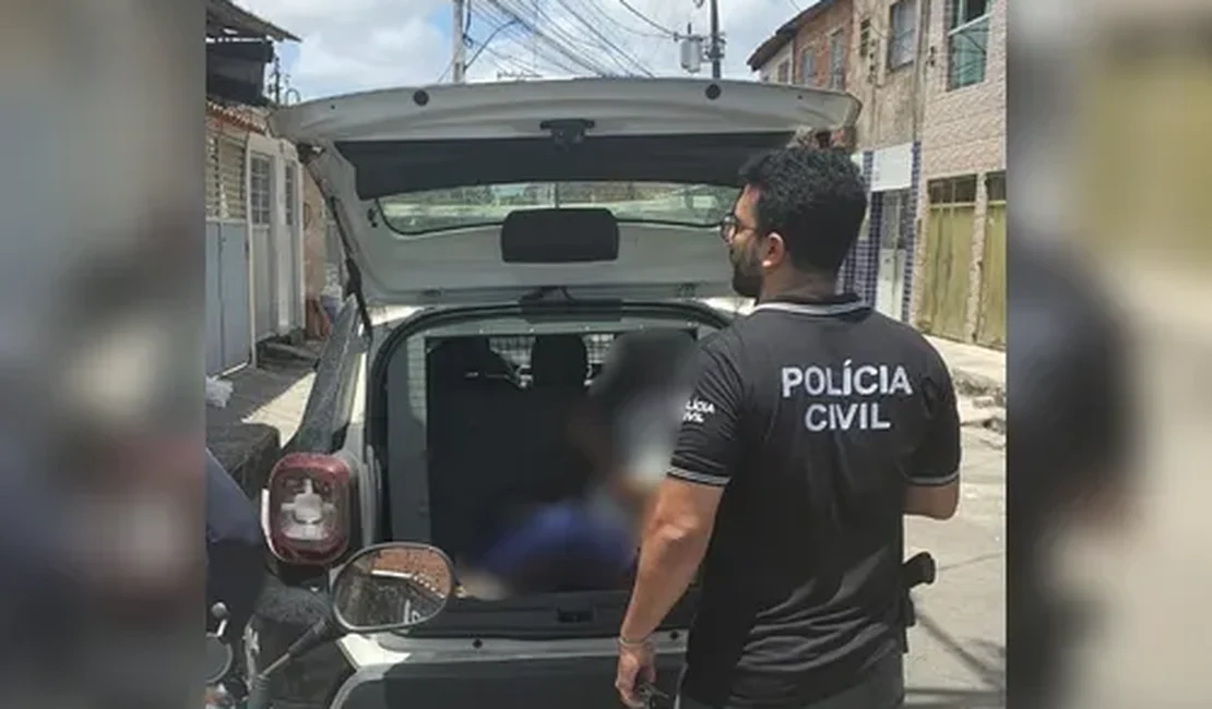 Operação policial prende homem condenado a 30 anos de prisão por estupro de vulnerável, em Alagoas