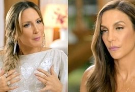 ‘Vai ficar na orelha, meu amor’, diz Ivete a Claudia Leitte sobre plástica no seio