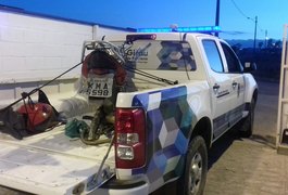 Guarda Municipal localiza desmanche de motos em Girau do Ponciano