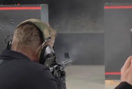 Direto da Áustria, SSP testa novos fuzis das forças policiais de Alagoas