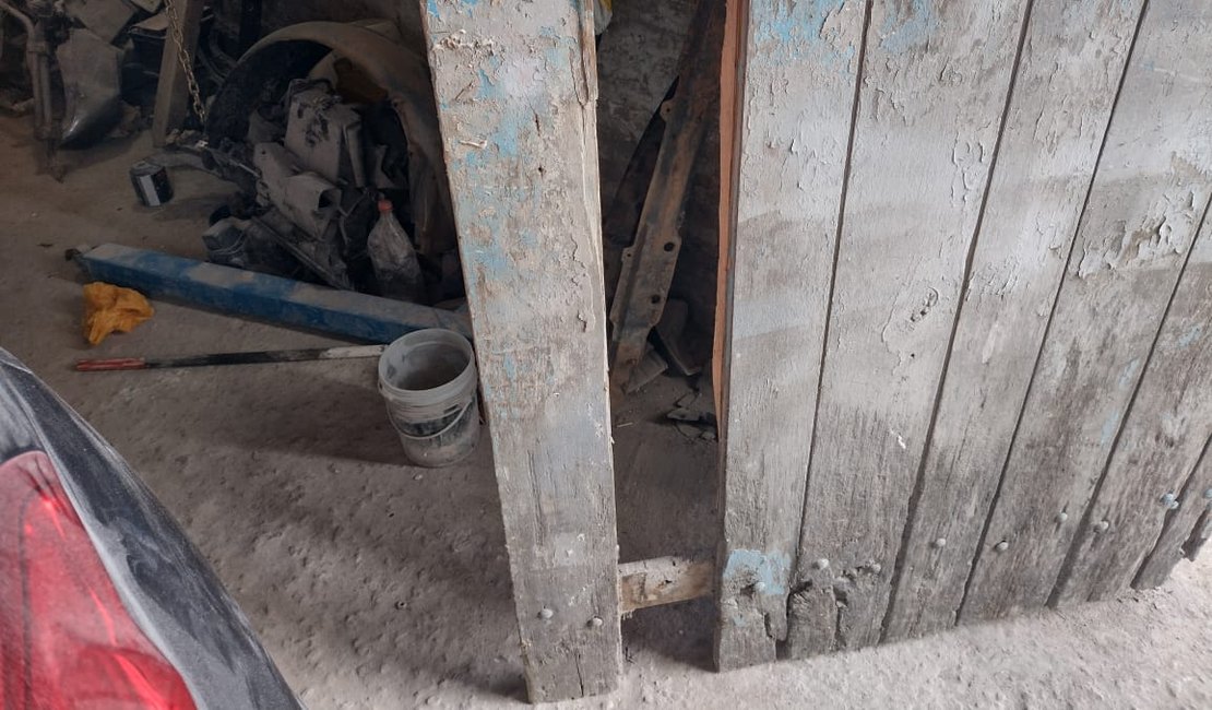 Oficina de lanternagem e pintura localizada em Arapiraca é furtada pela segunda noite seguida