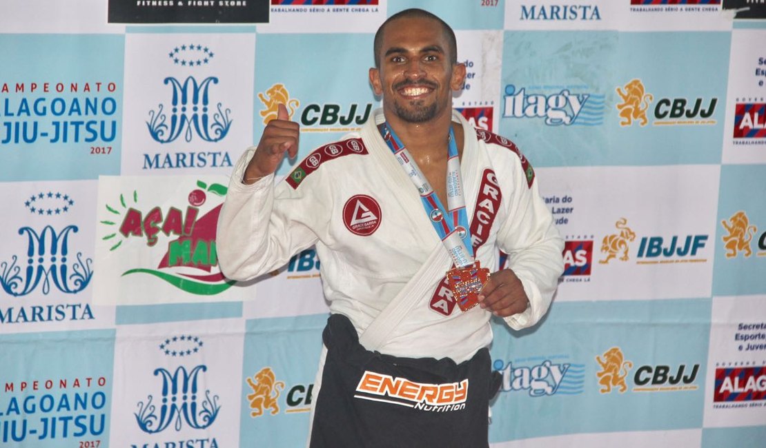 Representando Arapiraca, Ítalo Ribeiro sagra-se campeão alagoano de jiu-jitsu