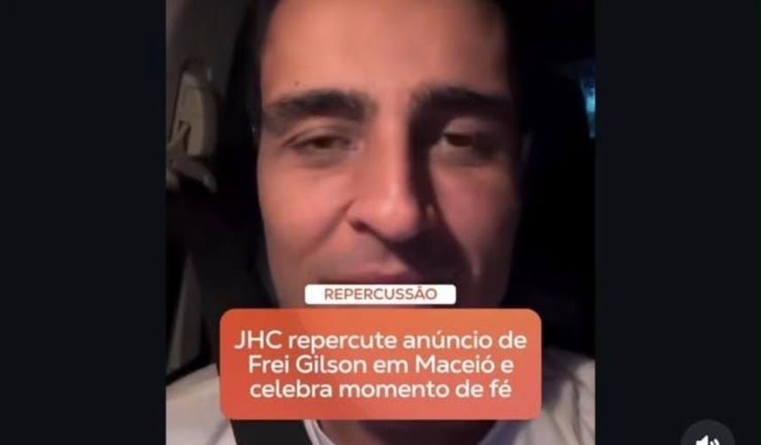 Arcebispo enquadra JHC após anúncio sobre Frei Gilson: “Convite foi feito pela Arquidiocese”