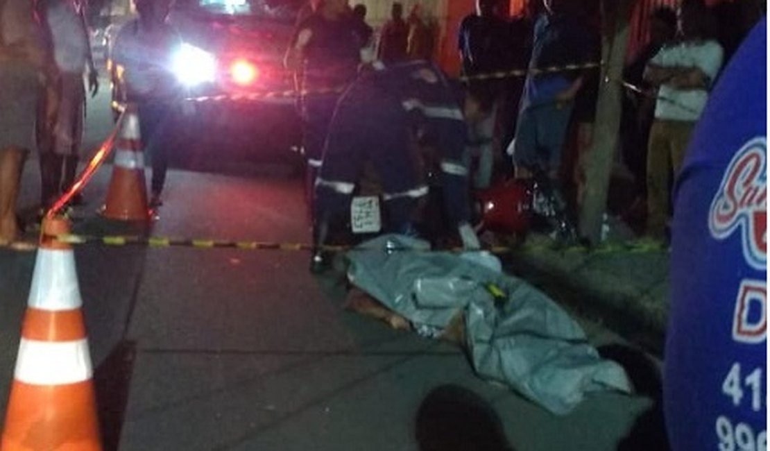 Segurança municipal morre após perder controle de motocicleta no bairro Capiatã, em Arapiraca