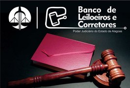 Abertas as inscrições para credenciamento de leiloeiros e corretores pelo TJAL