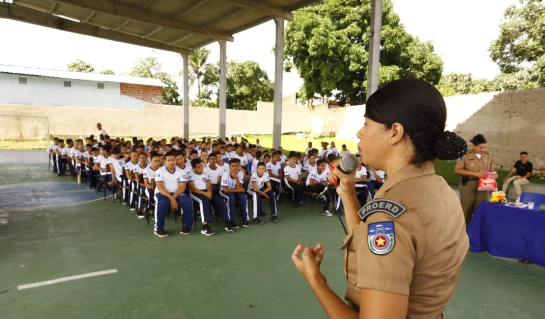 PM recebe núcleos do Proerd e expande serviços nas escolas do interior de Alagoas