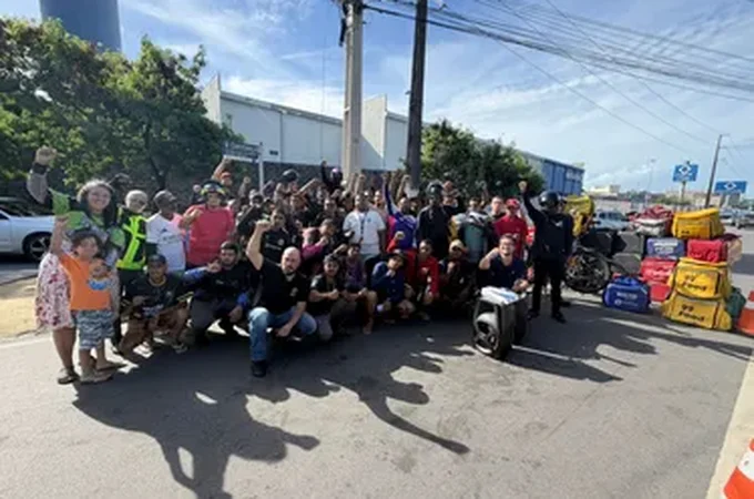 Motoristas por aplicativo realizam novo protesto contra PL 152/2025 em Maceió