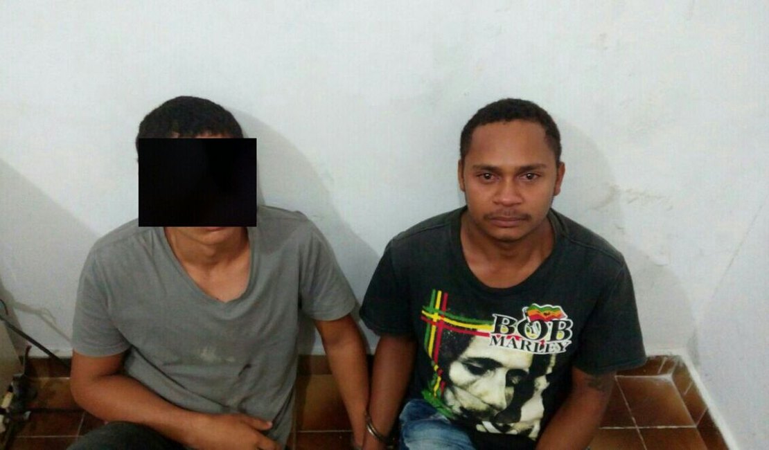 Polícia prende jovem suspeito em roubo e corrupção de menores em Arapiraca