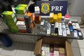 Moto adulterada, 176 perfumes e 59 celulares são apreendidos em ação realizada em São Sebastião