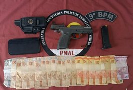Homem é preso pela PM após efetuar disparos na ponte que liga Alagoas e Sergipe