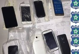 Delegacia recupera mais cinco celulares, em Alagoas