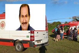 Ex-vereador de Estrela de Alagoas sofre AVC e é socorrido às pressas