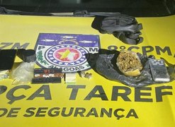Suspeitos de tráfico de drogas são presos em São Miguel dos Milagres
