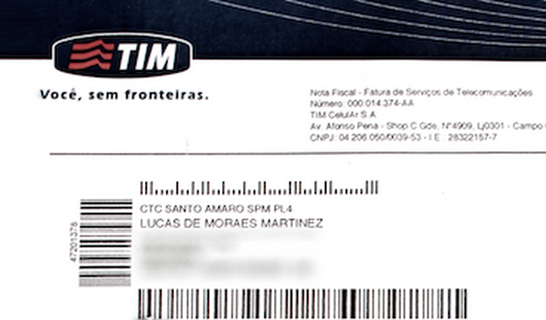 ﻿TIM deve pagar R$ 6 mil por inclusão indevida em cadastro de devedores, em AL