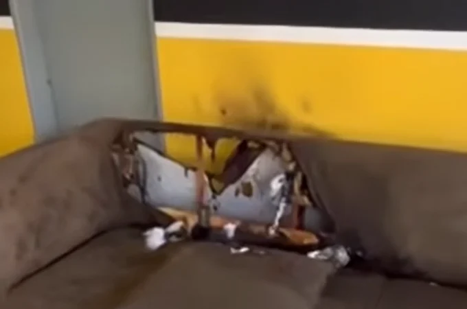 Motociclista é preso após incendiar sofá dentro da sede da SMTT em São Miguel dos Campos