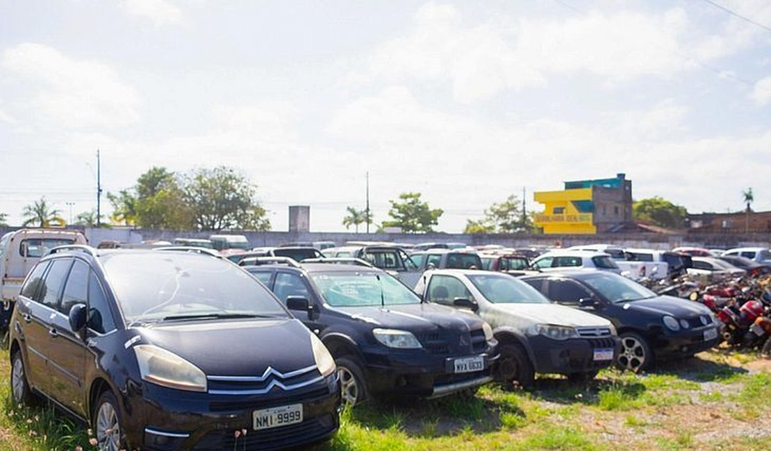 Detran-AL realiza leilão com mais de 200 carros e motocicletas em novembro