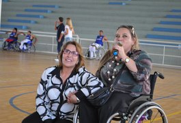 Célia lança projeto esportivo para portadores de deficiência