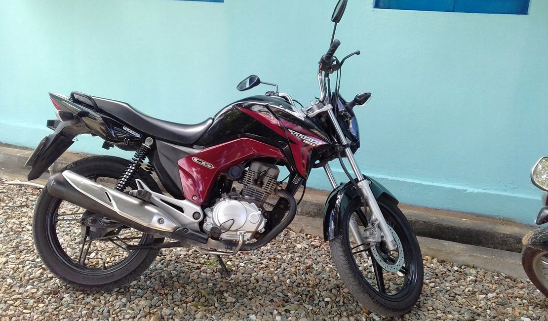 Rocam recupera motocicleta com queixa de roubo em Arapiraca