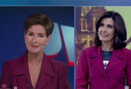 No 'Encontro', Fátima Bernardes usa blazer de sua estreia no 'Jornal Nacional'