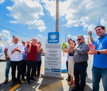 Governo entrega obras de pavimentação e barragens ao município de Pariconha, no Sertão