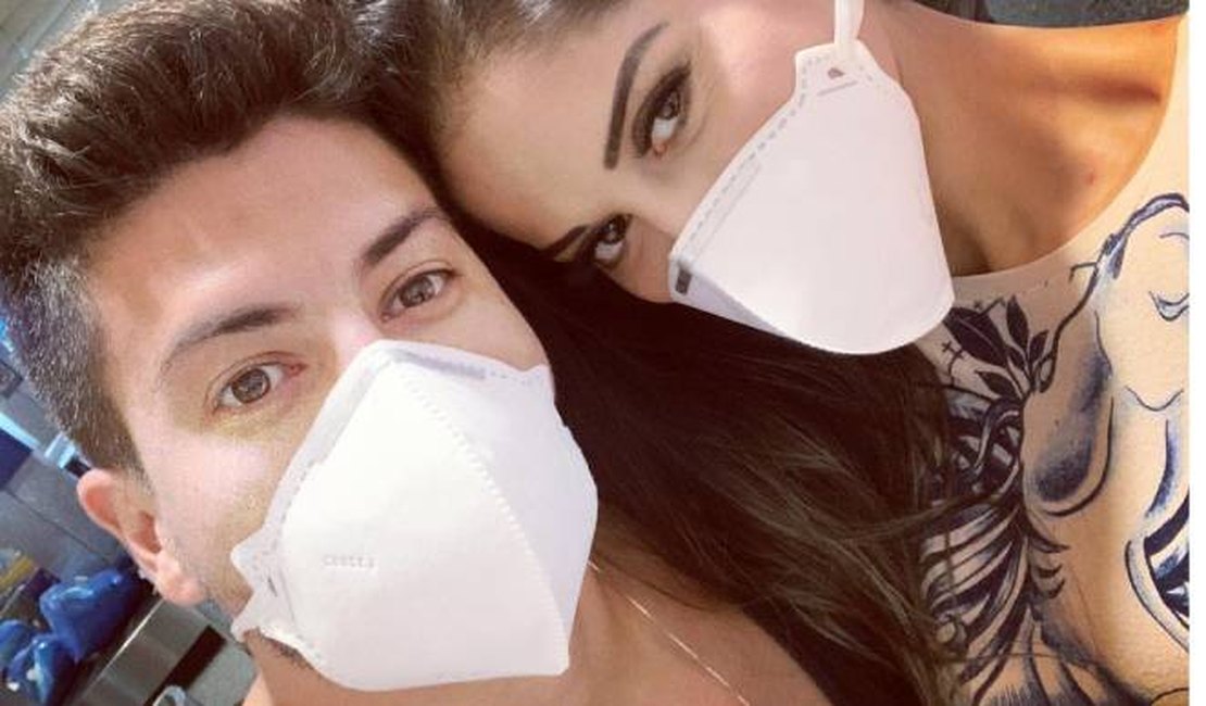 Mayra Cardi se declara para Arthur Aguiar no dia do seu aniversário: 'Sigo te amando, sem esperar nada em troca'
