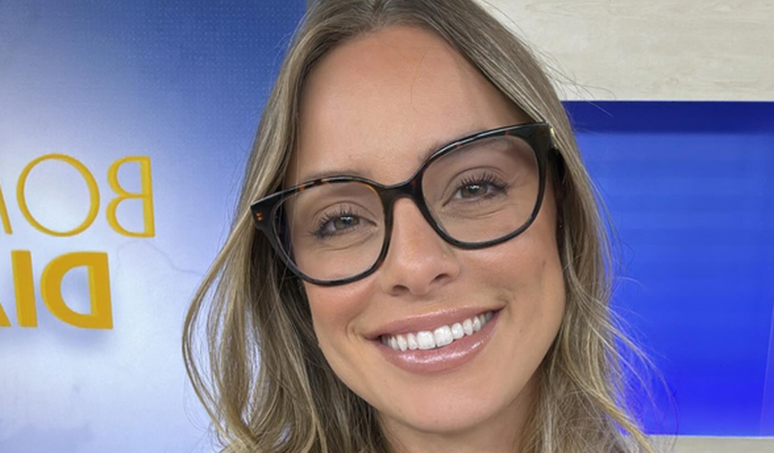 Apresentadora Sofia Sepreny se afasta do Bom Dia Alagoas para tratar complicação rara pós-parto