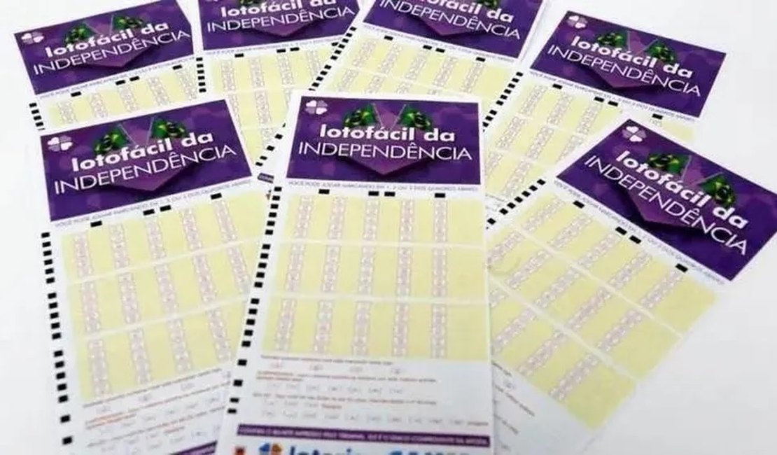 Aposta de Alagoas ganha quase R$ 3 milhões na Lotofácil da Independência