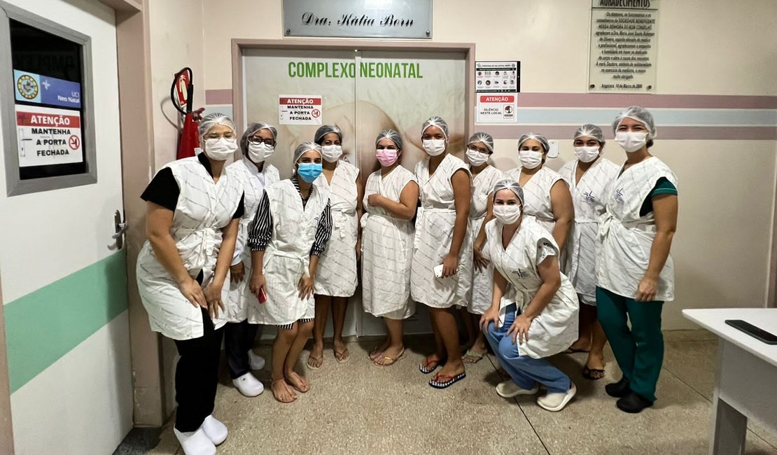 Hospital de Arapiraca comemora Semana 100% Mamãe Bebê, com grande programação