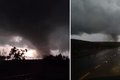 Tornado deixa feridos no Rio Grande do Sul
