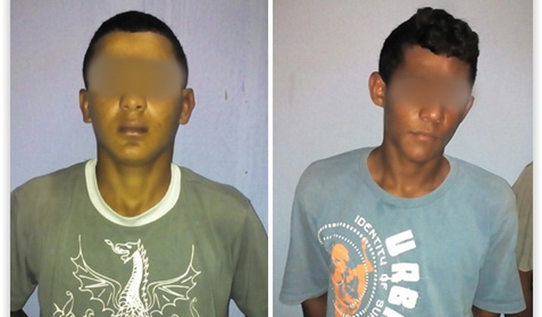 Menores são detidos com motocicleta roubada em Arapiraca
