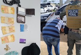 Polícia Penal prende reeducando após tentar retirar a tornozeleira eletrônica com documentação falsa