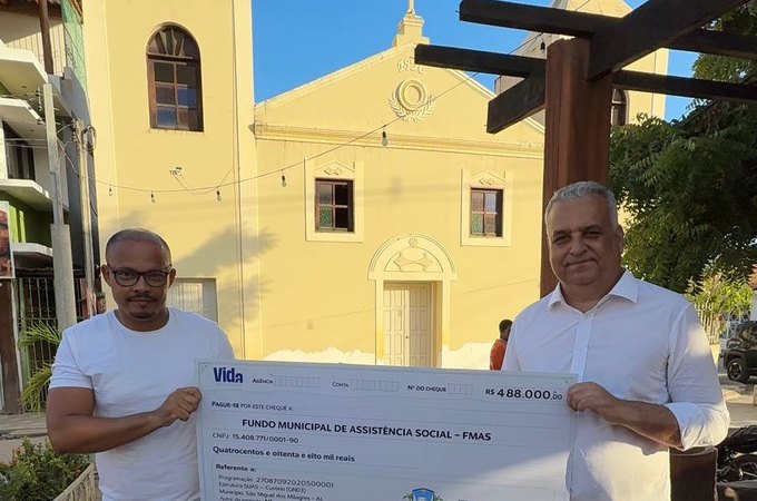 Alfredo Gaspar garante R$ 816,4 mil em investimentos para a região Norte de Alagoas