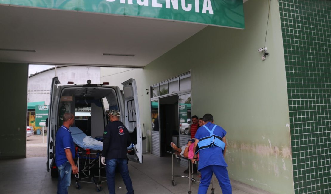 Hospital de Emergência do Agreste atendeu 143 vítimas de acidente de trânsito no fim de semana