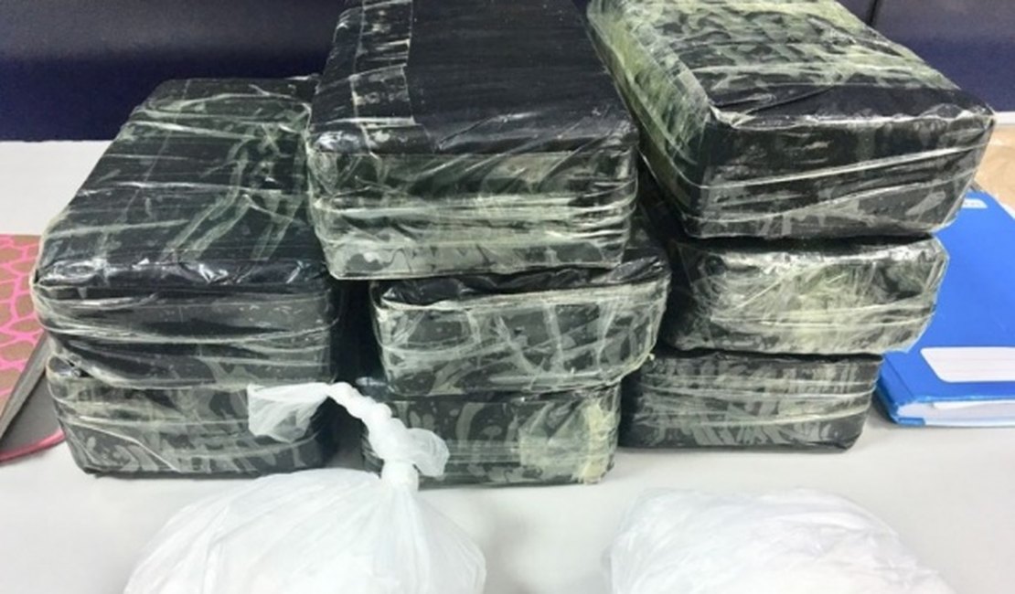 Operação conjunta deixa um morto, duas presas e apreende 9 kg de cocaína